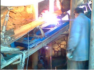 電子皮帶秤使用現(xiàn)場